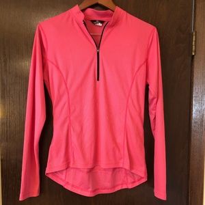 Canari hot pink biking top, long sleeve, W's Large
